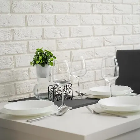Black And White Close To The River In By Renters Apartment