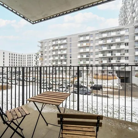 Black And White Close To The River In By Renters Apartment *